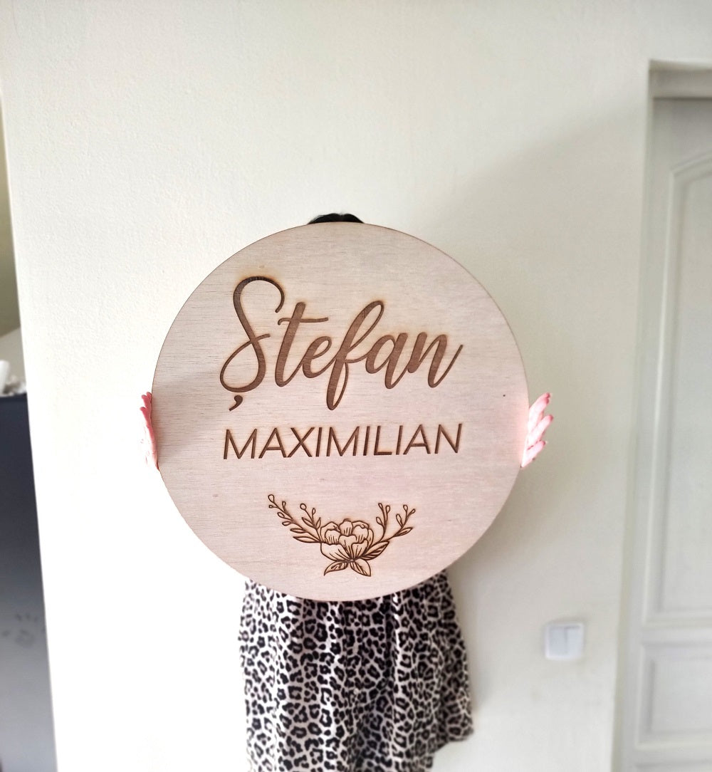 Nume Personalizat Decupat Din Lemn Nume Gravat Decor Camera Copilului